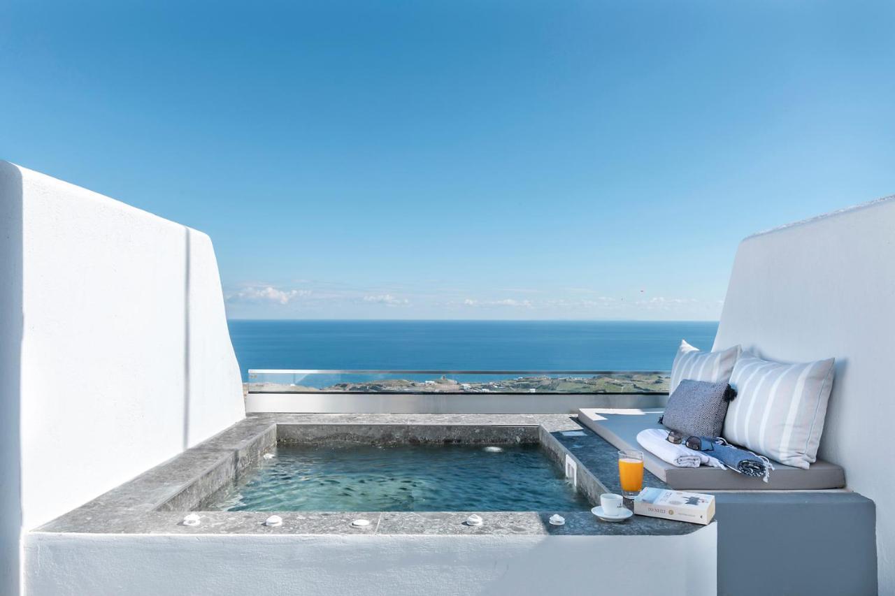 La Estrella 4 Suites With Sea View & 4 Prive Hot Tub Vourvoúlos 外观 照片